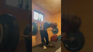 ‘Pendlay row’ 100kg 1x 80kg 4x [upl. by Materse]