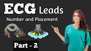 ECG Leads  Number and Placement  ECG Part2 [upl. by Ainoet]