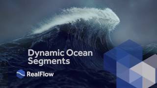 RealFlow 10 Tutorial Creating a dynamic Ocean Segment with Hybrido [upl. by Esorlatsyrc]