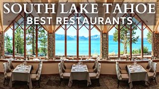 TOP 10 BEST RESTAURANTS IN SOUTH LAKE TAHOE [upl. by Ivz]