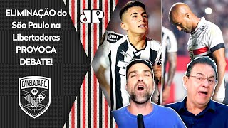 quotNÃO DÁ cara A REAL é que o São Paulo contra o Botafogoquot ELIMINAÇÃO na Libertadores GERA DEBATE [upl. by Nairahcaz]