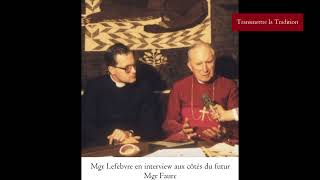 Interview inédite de Mgr Lefebvre à la radio belge 1976 [upl. by Dunlavy]