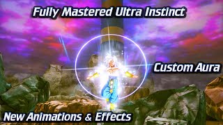 Xenoverse 2 NEW Ultra Instinct Fully Mastered Transformations for CAC Male amp Female 4 Stages [upl. by Ellebana]