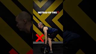 Barbell Row Technique Common Mistakes vs Correct Form for Maximum Back Muscle Activation gymlife [upl. by Abramo833]