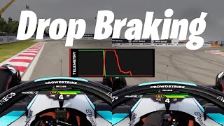 The Braking Technique That F1 Esports DOESNT Tell You Drop Braking [upl. by Doris]