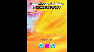 Fletchinder scariest•🥶😈 Speed  Talonflame vs Moltres  anime viral pokemon [upl. by Yeldah]