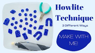 Polymer Clay Howlite Technique 3 Ways  Which is Best  Make With Me [upl. by Yendis249]