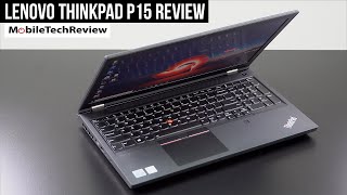 Lenovo ThinkPad P15 Mobile Workstation Review [upl. by Chappelka258]