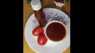 tomato ketchup recipe no vinegar no artificial colours 🍅🍅🍅🍅🍅 [upl. by Derick]