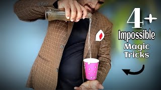 4 Easy Magic Tricks Impress your Friends [upl. by Tutt]