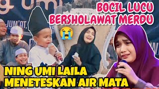 NING UMI LAILA TERBARU amp ADEK PUTRA BOCIL LUCU PINTER SHOLAWAT [upl. by Sylvia]