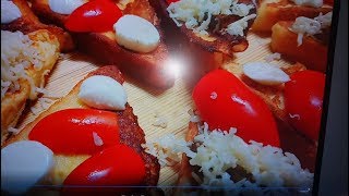 Aperitive Tartine cu sprot si tartine cu mozzarellaзакуска с шпротами [upl. by Heilner]