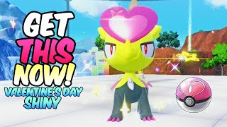 Get SHINY Jumbo 6IV Valentines Day Jangmoo NOW in Pokemon Scarlet Violet [upl. by Lewes]