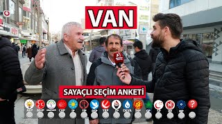 VAN SAYAÇLI SEÇİM ANKETİ 2024 Vanda Tarihi Fark [upl. by Asseralc148]