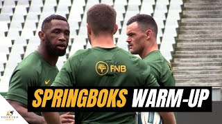 Siya Kolisi back in training  Springboks Training Session [upl. by Mima]