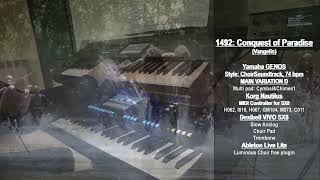 1492 Conquest Of Paradise Vangelis  Yamaha Genos Korg Nautilus Dexibell VIVO SX8 [upl. by Ahseem]