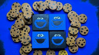 ASMR  Cookie Monster Theme 🍪🍪🍪🍪 Soft  Crunchy  Satisfying cookiemonster sesamestreet fy ￼ [upl. by Akeem]