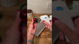 Christmas DIY Easy inexpensive way to decorate Christmas christmastree Holidays christmasdecor [upl. by Hsetirp568]