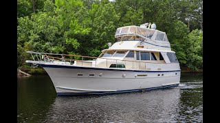 1984 Hatteras 53 Classic Motoryacht STARFIRE [upl. by Vassaux]