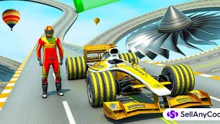 Ultimate Mega Ramp Car Racing Games 3D  Extreme GT Car Stunts Master Driver  Android Gameplay [upl. by Akinirt]