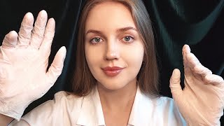 ASMR Relaxing Eye Massage in Gloves [upl. by Ennahtur]