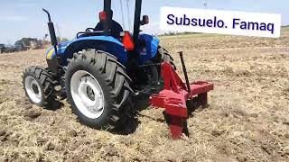 🚜💨TT75 FWD SUBSUELO FAMAQ DE 3 TIMONES⛏️⛏️⛏️ DEMOSTRACION DE CAMPO NEW HOLLAN LA FUERZA DEL CAMPO 🇲🇽 [upl. by Nnalatsyrc768]