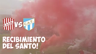 Recibimiento de San Martín de Tucumán VS Atlético Tucumán  COPA BICENTENARIO 2016 [upl. by Ttelracs]