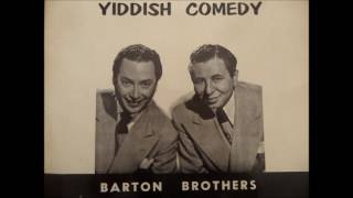 Barton Brothers  Gay veck Cherie YiddishAmerican Comedy Song Vinyl [upl. by Kolva349]