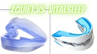 Zquiet vs Vitalsleep  Stop Snoring Mouthpiece Showdown [upl. by Nomaid]