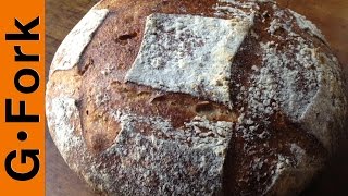 Best No Knead Bread Recipe  GardenFork [upl. by Zeiler]