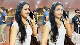 Ajay Devgns Daughter Nysa Devgns Stunning Avatar Seen At The Airport Fans Praised Her Beauty [upl. by Pauletta]