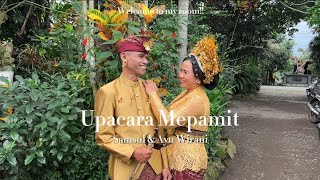 Upacara Mepamit [upl. by Dagny59]