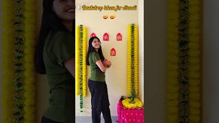 Backdrop idea for diwalidiwali2024diyhomemadefestival2024trendingmeesho [upl. by Oderfla]