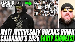 Matt McChesney Breaks Down Colorados 2025 EARLY SIGNEES [upl. by Ennayar]