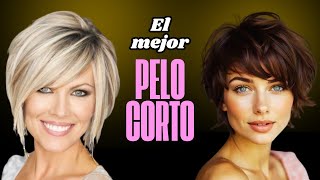 MEJORES CORTES DE PELO CORTO PARA MUJERES TENDENCIA [upl. by Barrada781]