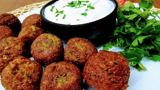 Falafel Tarifi Orijinal Lübnan Falafel Yapımı Nohut Köftesi Falafel  Falafel Köftesi Yemek Tarifi [upl. by Turoff159]