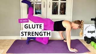 Express Workout  Glute Strength  10 Min [upl. by Malinde]