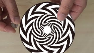 Spiral Optical Illusion with plan スパイラル・イリュージョン спиральный [upl. by Malek450]