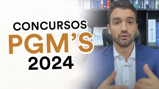 Concursos Jurídicos as principais PGMs para 2024 [upl. by Eelrebmik]