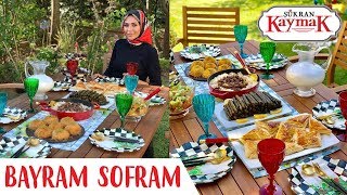 Doyurucu Bayram Sofrası  Börek amp Yaprak Sarma amp Kavurma amp Tatlı Tarifi [upl. by Mirisola212]