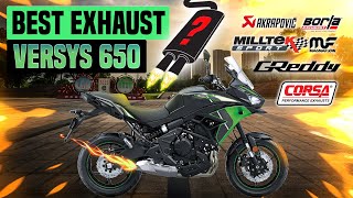 Kawasaki Versys 650 Exhaust Sound🔥 AkrapovicDelkevicLeoVinceMivvSC Project [upl. by Sherrill687]