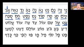 Reading Practice with Nun Samech Ayin and Pey  Biblical Hebrew with David [upl. by Vasilek]