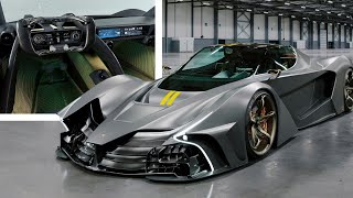 Top 5 Facts About The Spyros Panopoulos Chaos  Hyper Car  Made In Greece  Twin Turbo V10 Hybrid [upl. by Marpet9]