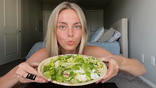 ASMR  Chipotle Mukbang [upl. by Zoeller32]