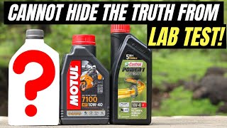 MOTUL 7100 VS CASTROL POWER1 ULTIMATE REVIEW BEST SYNTHETIC ENGINE OIL FOR BIKES CITY amp HIGHWAY RIDE [upl. by Gere551]