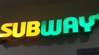 SUBWAY BURGER IN OFFICE BAGMANE CONSTELLATION BUSINESS PARK BANGALORE [upl. by Ecirtra]