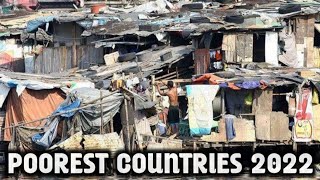 Top 10 Poorest Countries In The World 2022 [upl. by Nyrehtac]