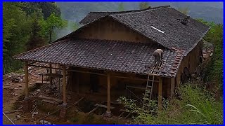 The skilled craftsman renovate the mountain house upgrade the beautiful garden [upl. by Christis324]