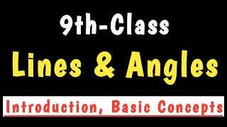 9thClassLINES amp ANGLES  Theorem61 ka Proof and all basic terms [upl. by Wit914]