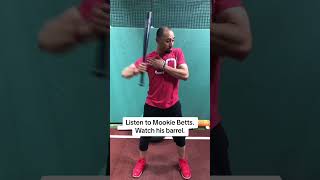 Listen To Mookie Betts  Watch His Barrel [upl. by Rhine]